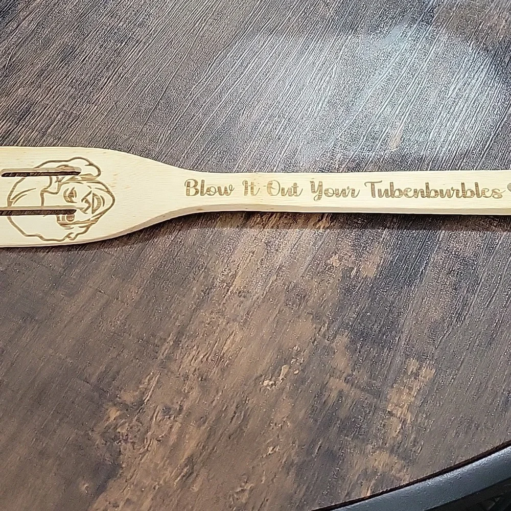 NIB GOLDEN GIRLS Wooden Kitchen Utensil Set Of 5 Spoons